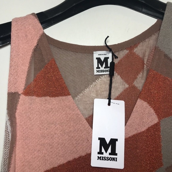 Missoni Knit Womens Sleeveless Top, Size 40 (Europ - Picture 3 of 6